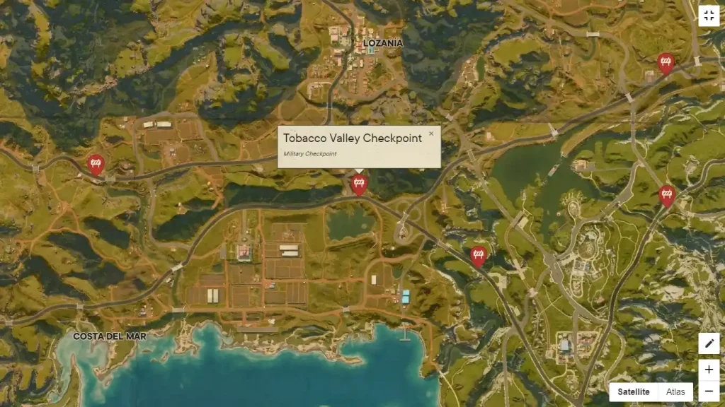 Far Cry 6 Tobacco Valley Checkpoint
