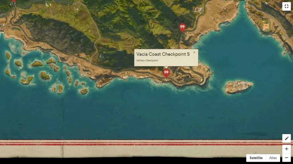 Far Cry 6 Vacia Coast Checkpoint S