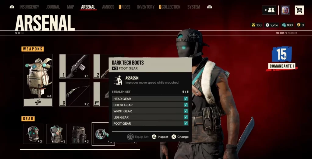Far Cry 6 Assassin: The Foot Gear