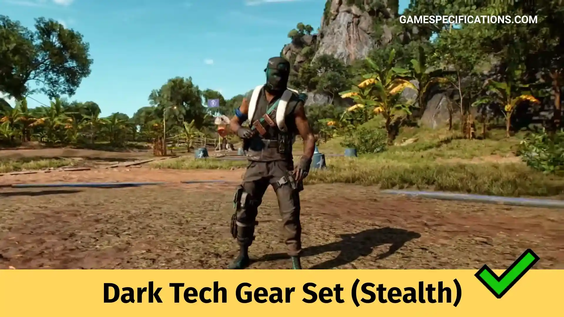 How To Get Dark Tech Gear Set (Stealth) In Far Cry 6