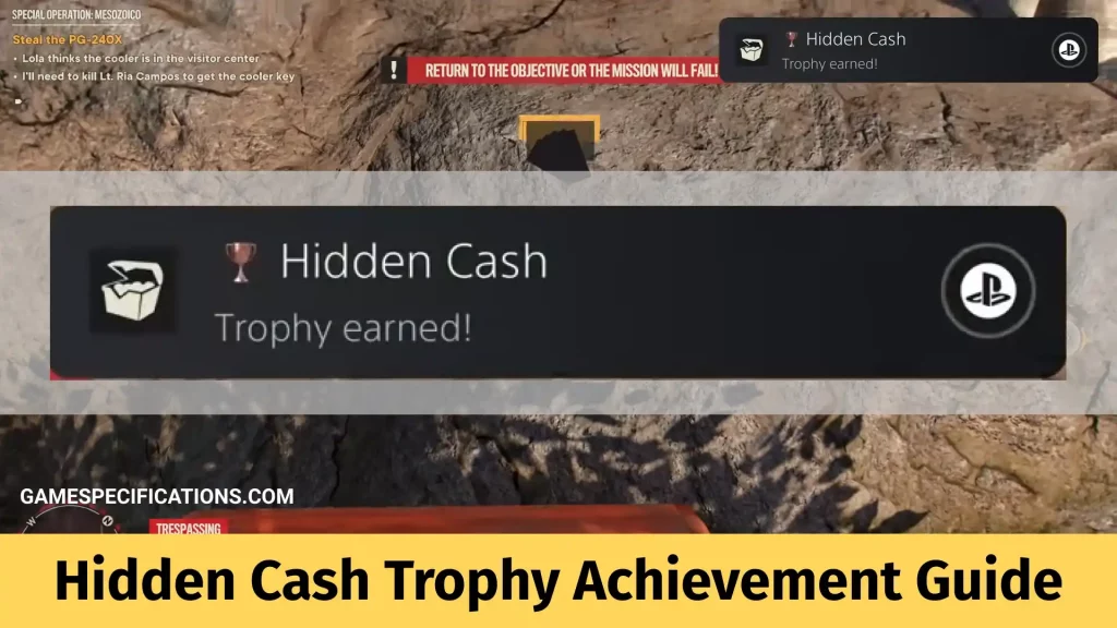 Hidden Cash Trophy Achievement Guide