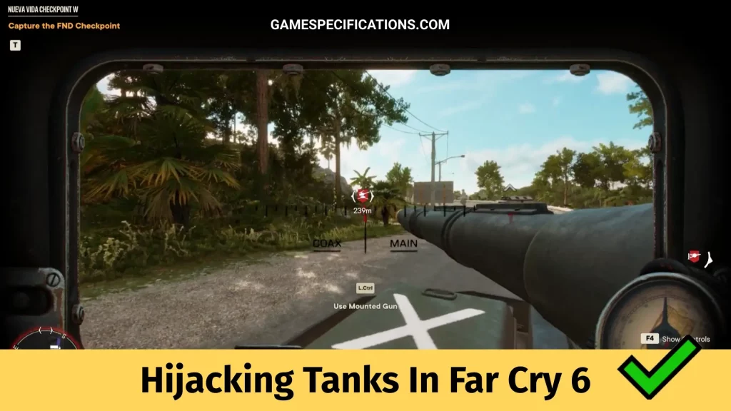 Hijacking Tanks In Far Cry 6