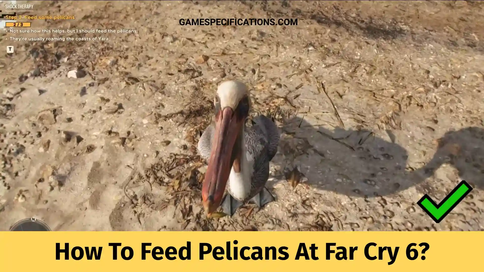 How To Feed Pelicans At Far Cry 6?