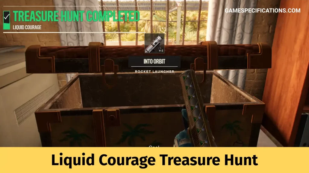 Liquid Courage Treasure Hunt