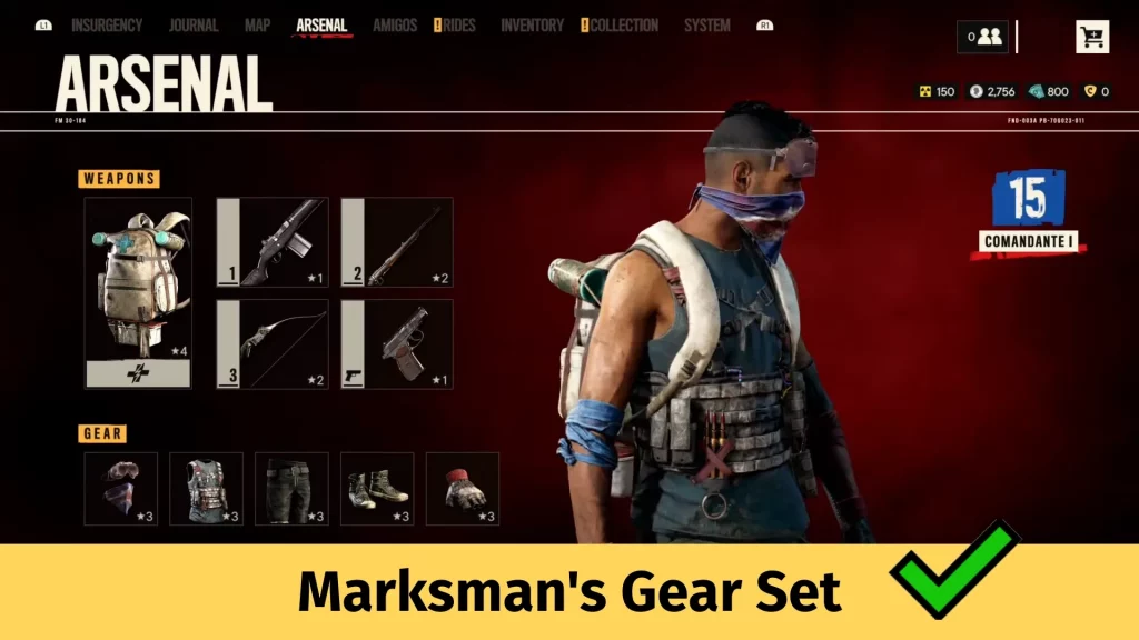 Marksman's Gear Set Far Cry 6