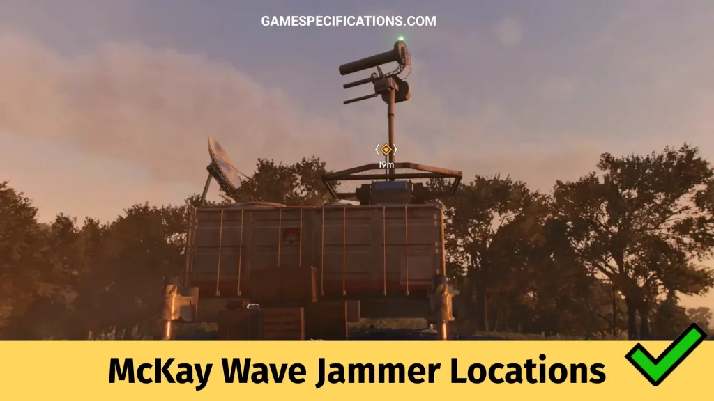 McKay Wave Jammer Locations