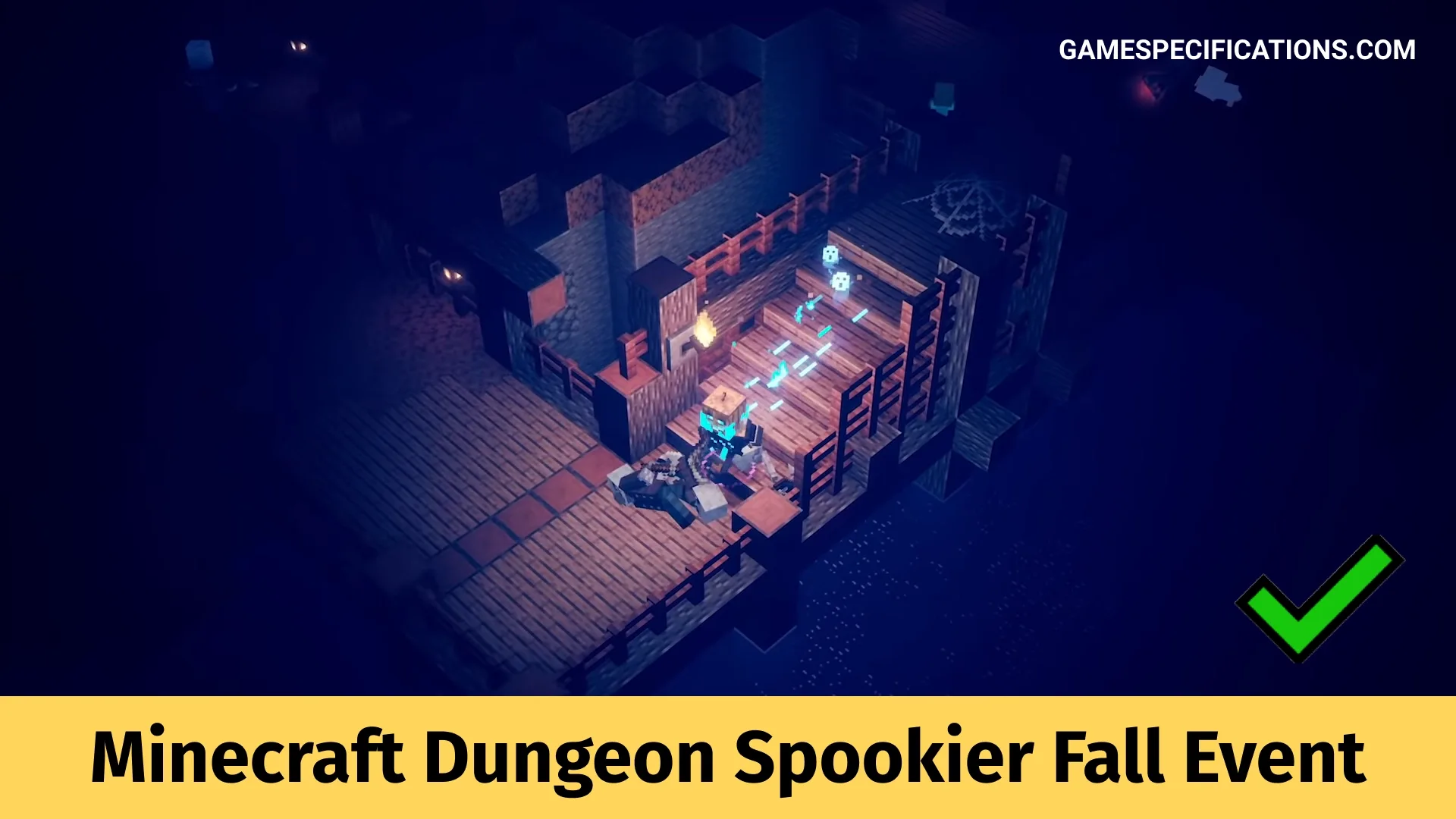Minecraft Dungeon Spookier Fall: The Scarier The Better