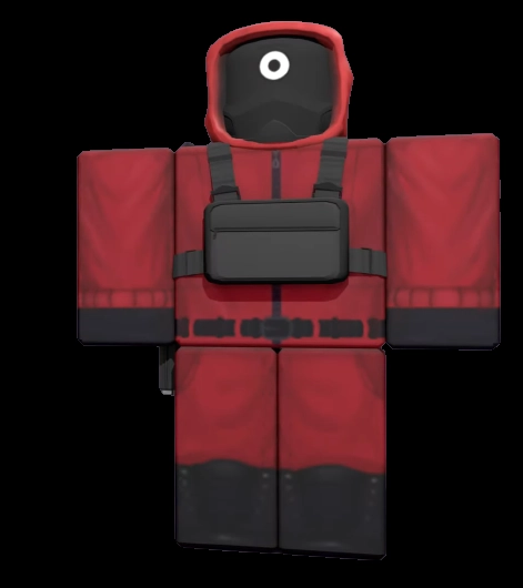 Roblox Squid Game Outfit Red Soldier