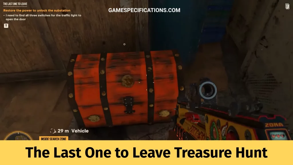 The Last One to Leave Treasure Hunt