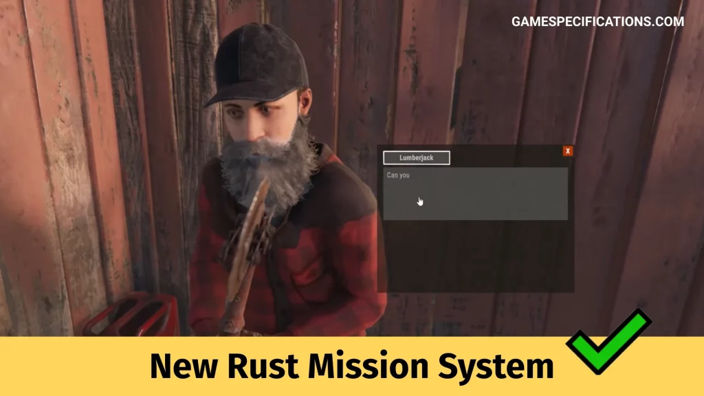 new Rust Mission system