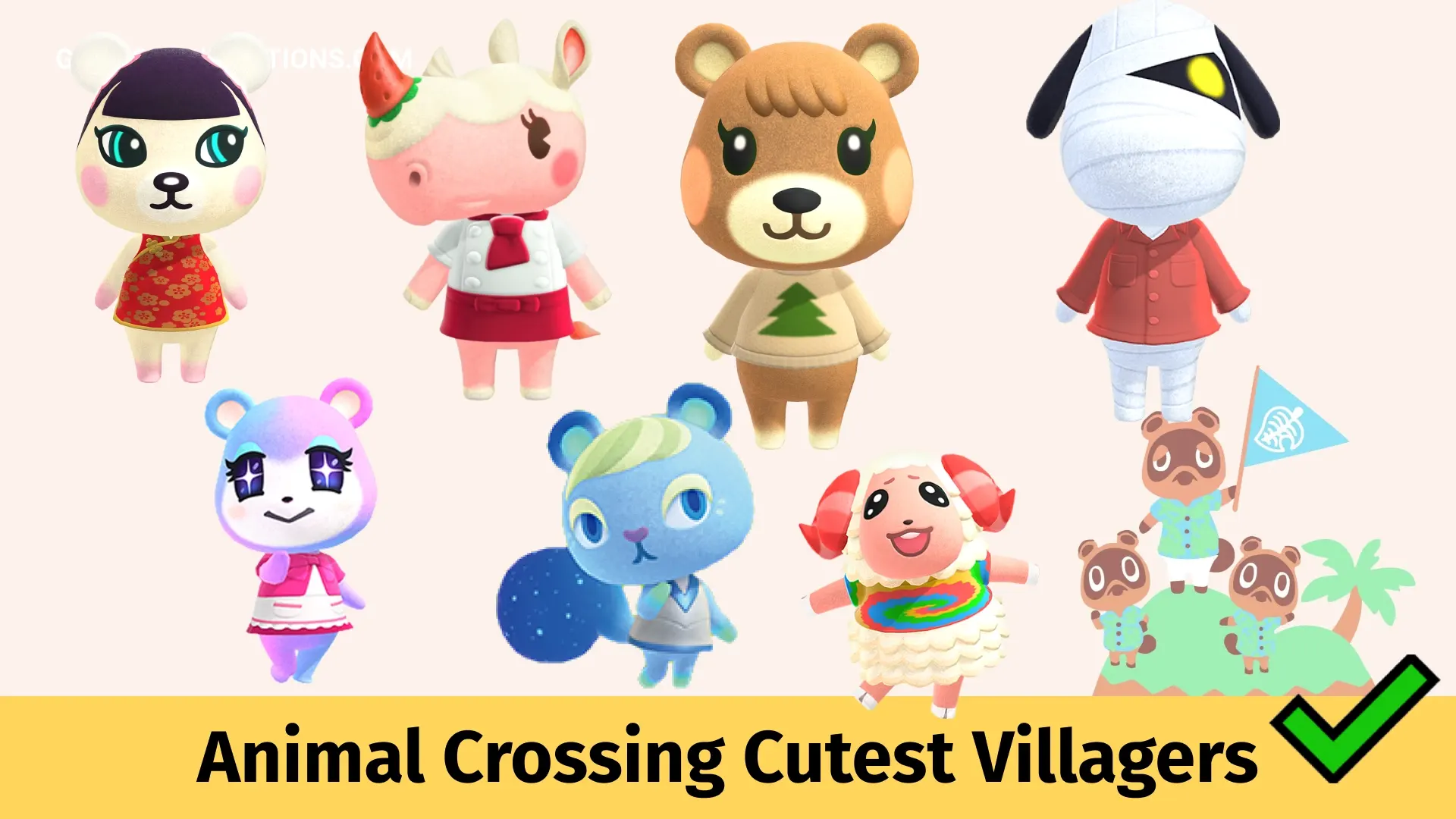 33 Animal Crossing Cutest Villagers To Melt Your Heart - Game Specifications