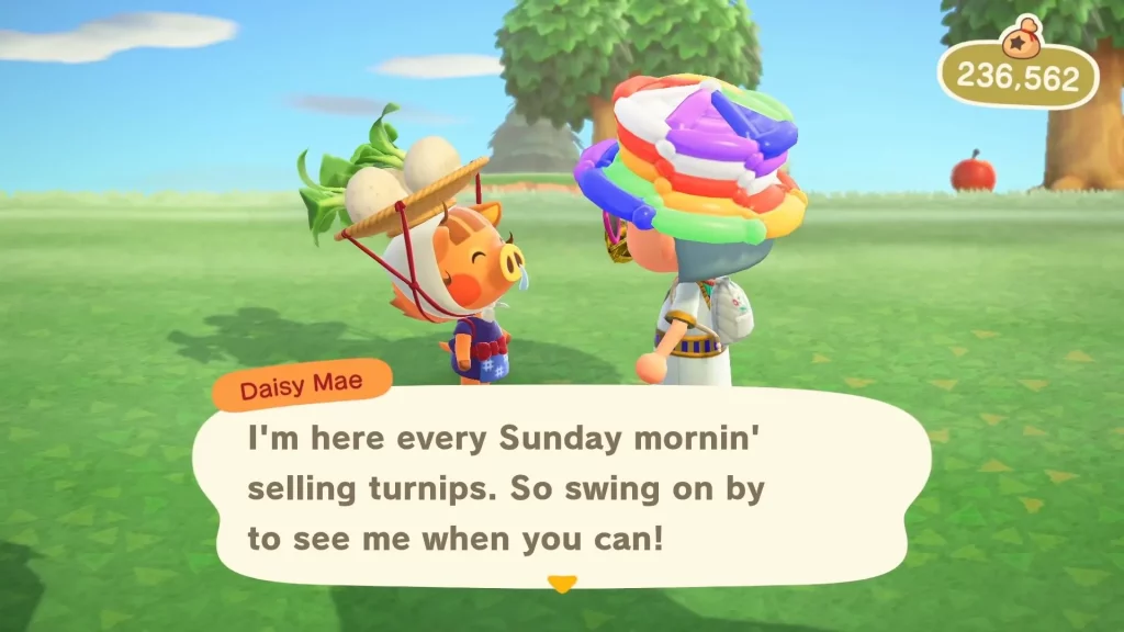 Buying Turnips In Animal Crossing