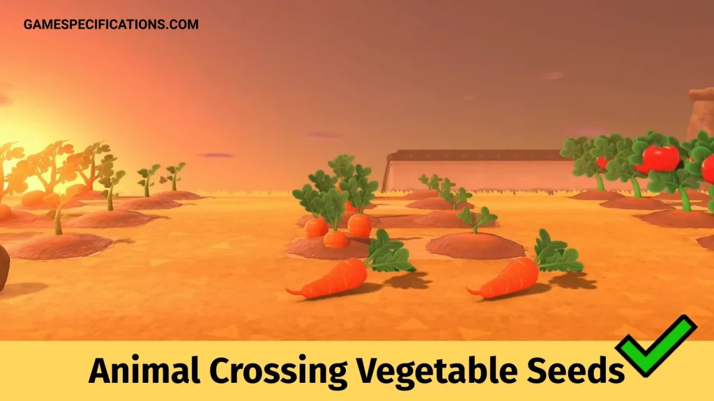 Animal Crossing Vegetable Seeds