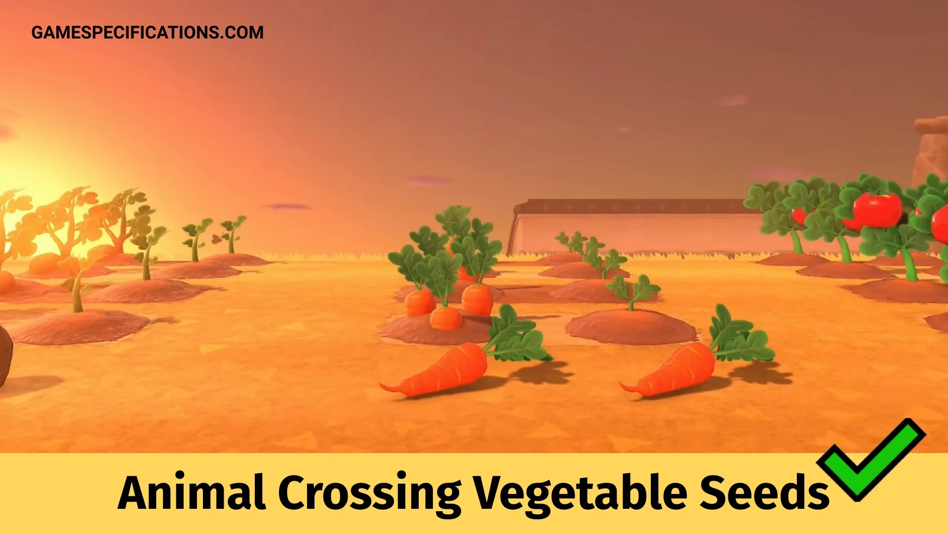 Animal Crossing Vegetable Seeds Guide
