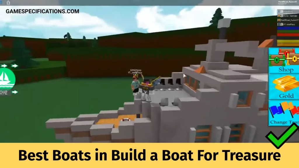 Best Boats in Build a Boat For Treasure