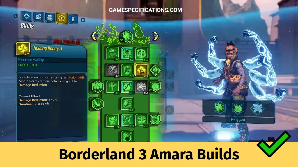 Borderland 3 Amara Builds
