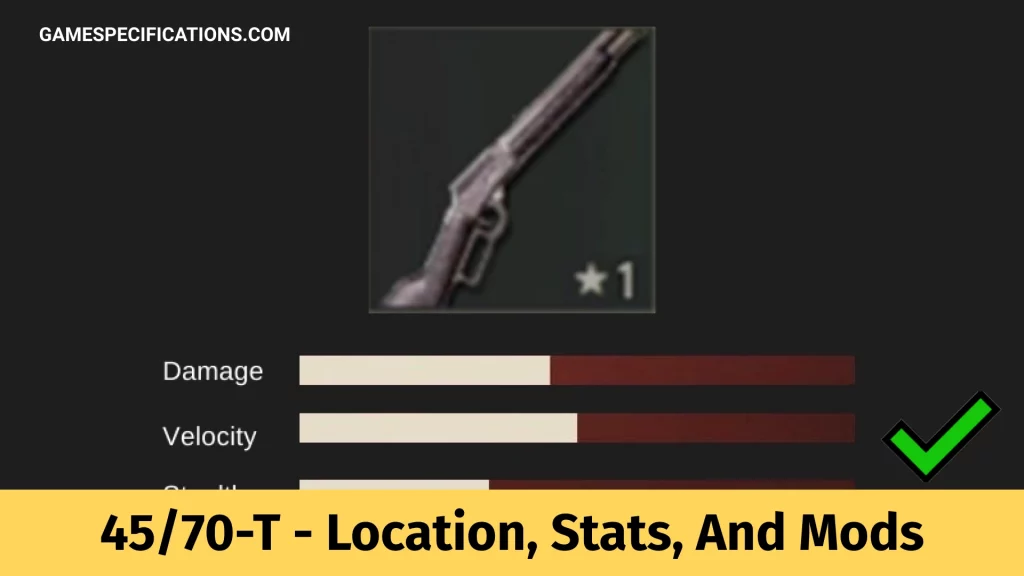 Far Cry 6 45 70-T Weapon Location, Stats, And Mods
