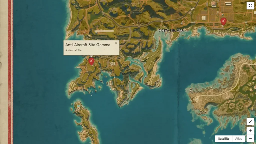 Far Cry 6 Anti Aircraft Site Gamma