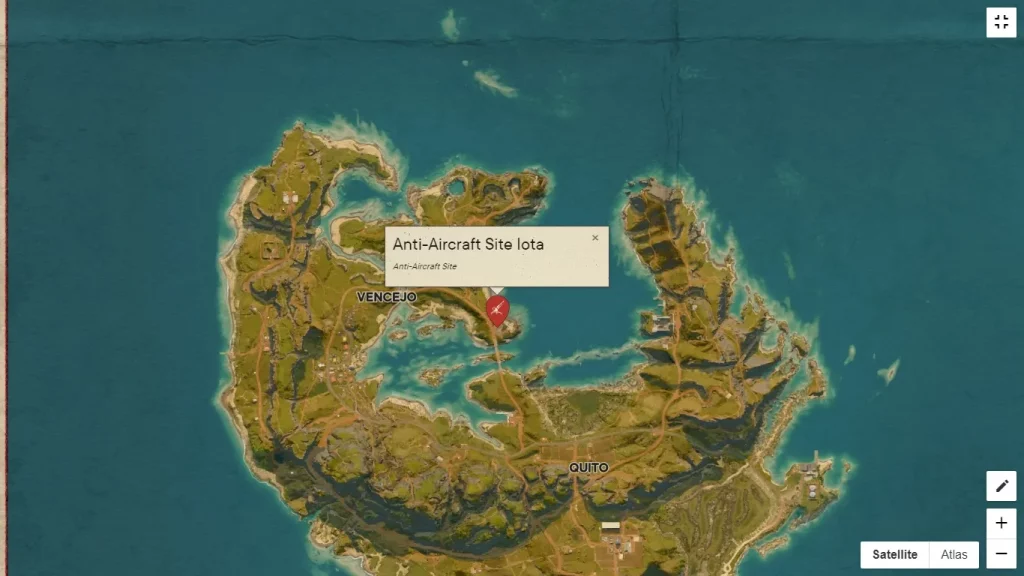 Far Cry 6 Anti Aircraft Site Iota