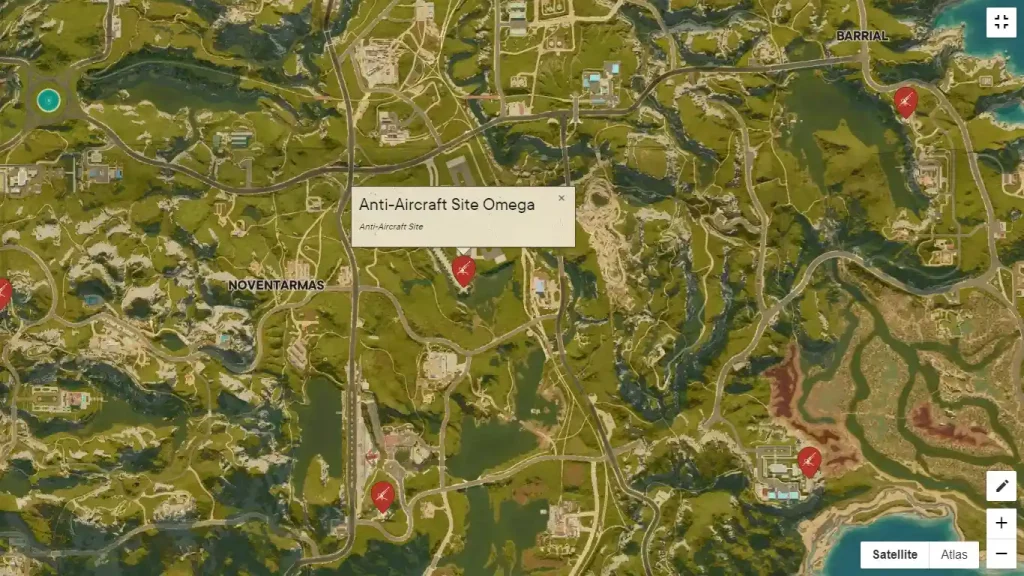 Far Cry 6 Anti Aircraft Site Omega