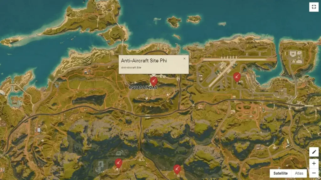 Far Cry 6 Anti Aircraft Site Phi