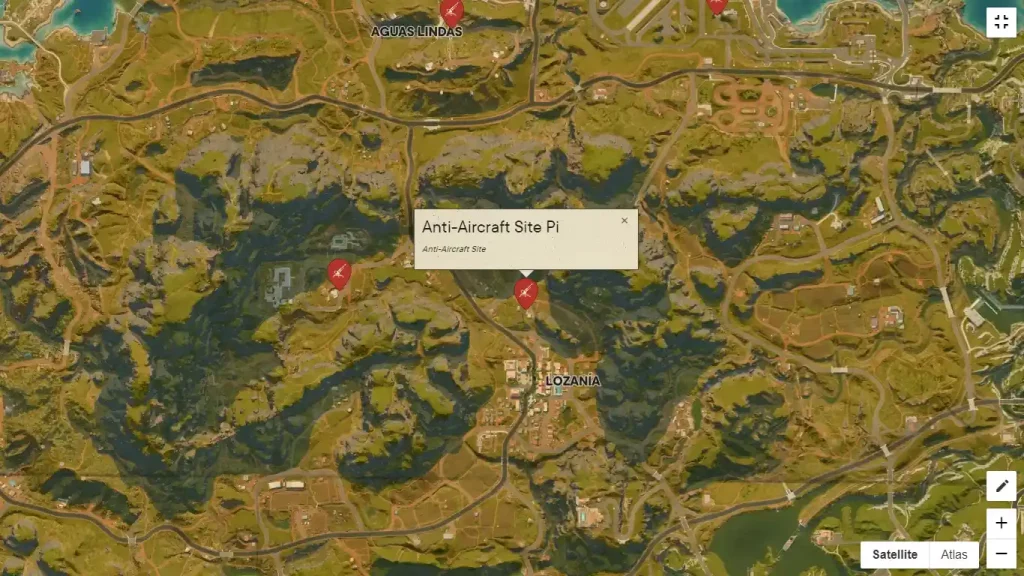Far Cry 6 Anti Aircraft Site Pi