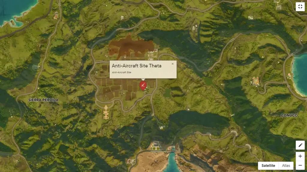 Far Cry 6 Anti Aircraft Site Theta