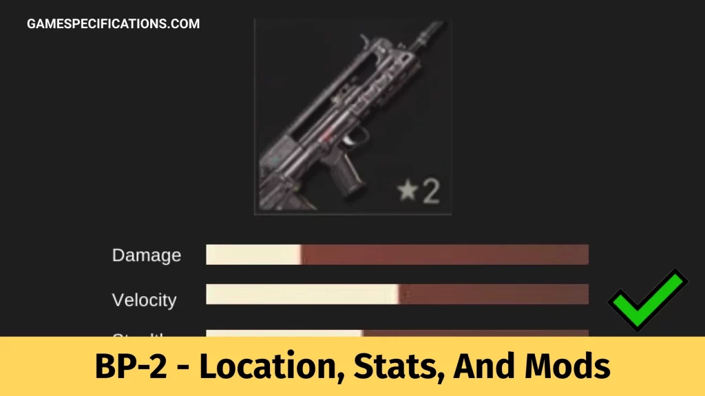 Far Cry 6 BP-2 Weapon Location, Stats, And Mods