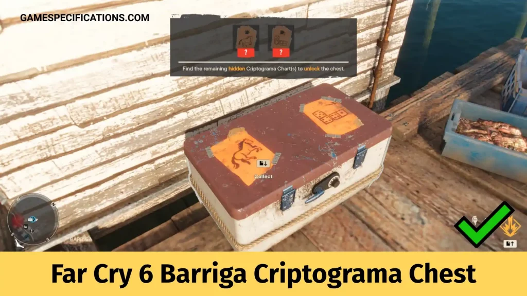 Far Cry 6 Barriga Criptograma Chest