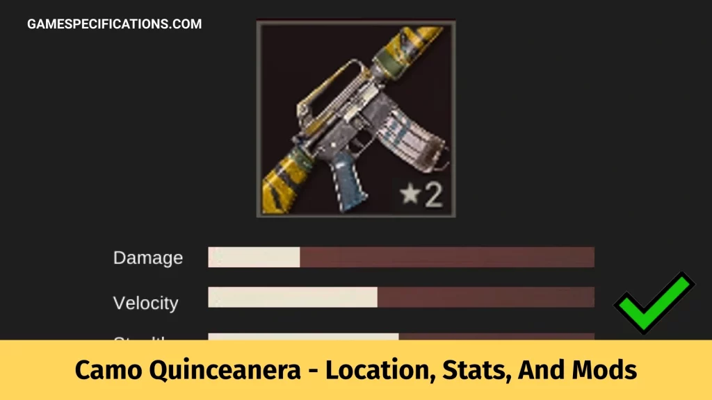 Far Cry 6 Camo Quinceanera Weapon Location, Stats, And Mods