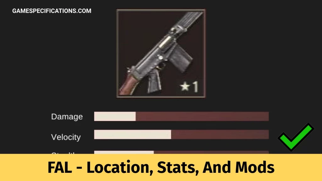 Far Cry 6 FAL Weapon Location, Stats, And Mods