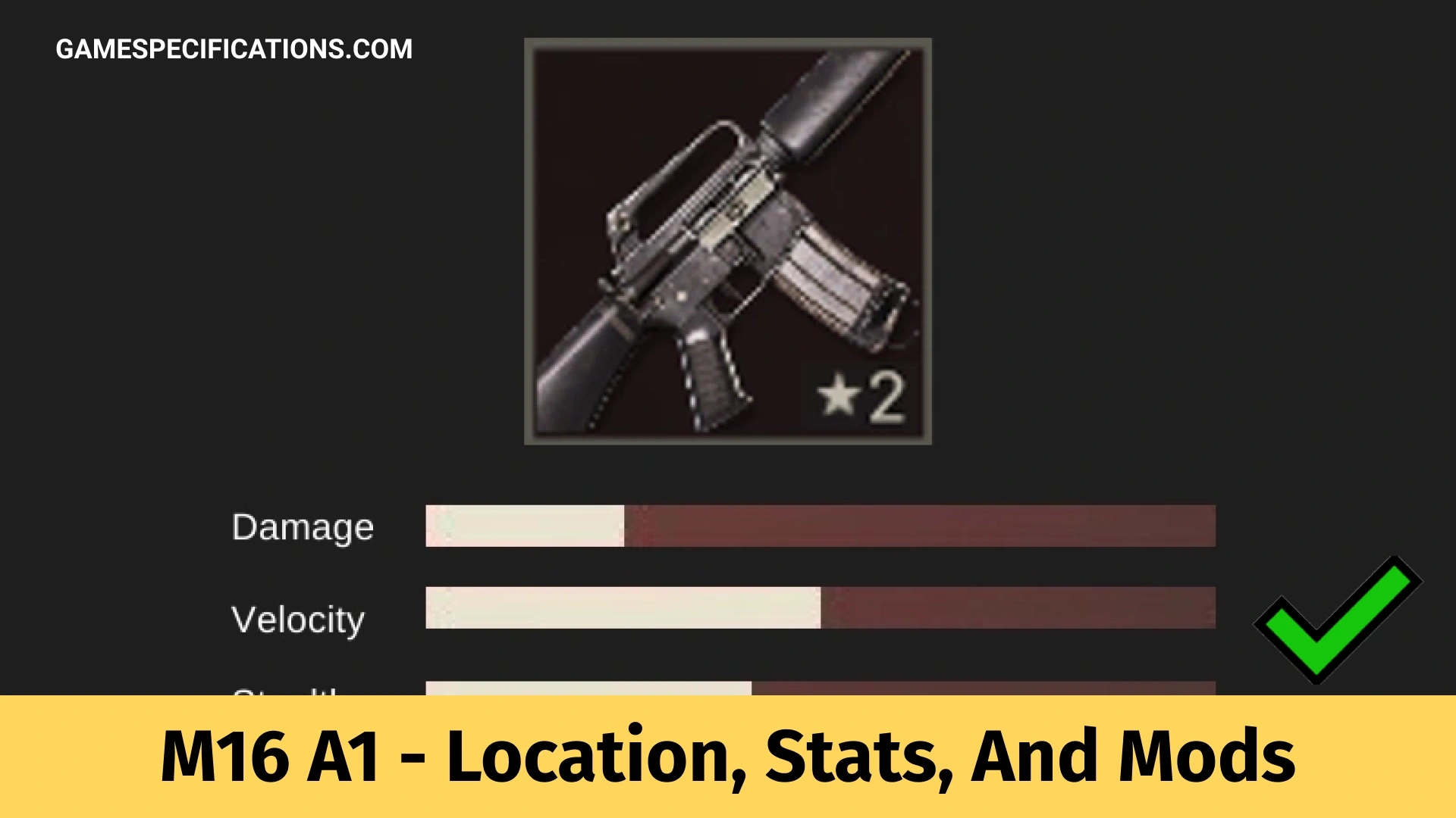 Far Cry 6 M16 A1 Weapon Location, Stats, And Mods