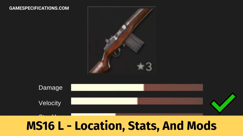 Far Cry 6 MS16 L Weapon Location, Stats, And Mods