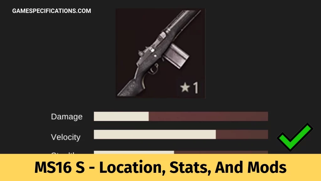 Far Cry 6 MS16 S Weapon Location, Stats, And Mods