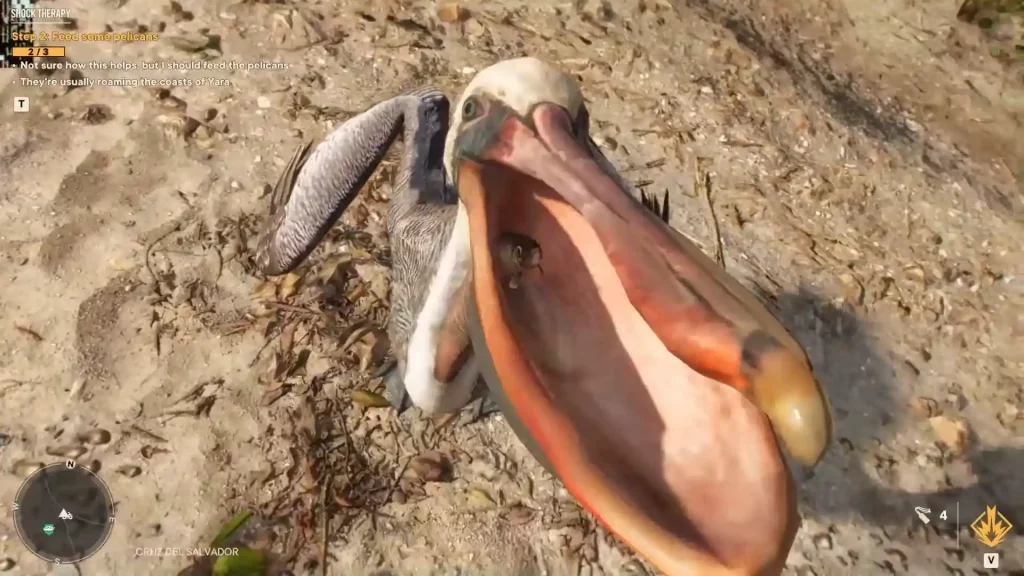 Feeding Pelican in Far Cry 6
