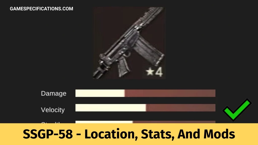 Far Cry 6 SSGP-58 Weapon Location, Stats, And Mods