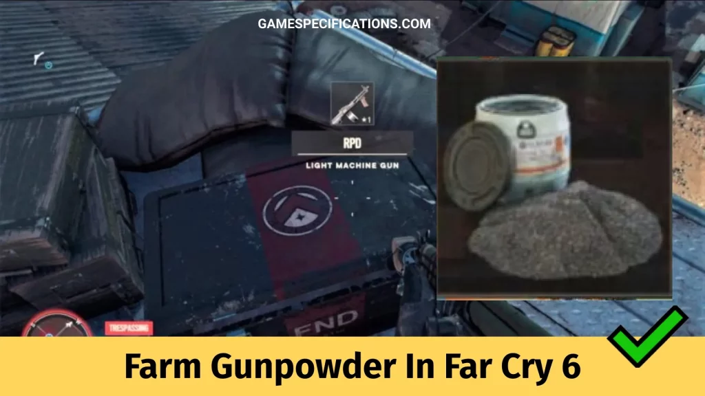 Farm Gunpowder In Far Cry 6