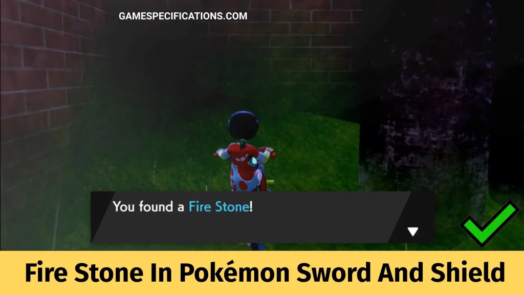 Fire Stone In Pokémon Sword And Shield
