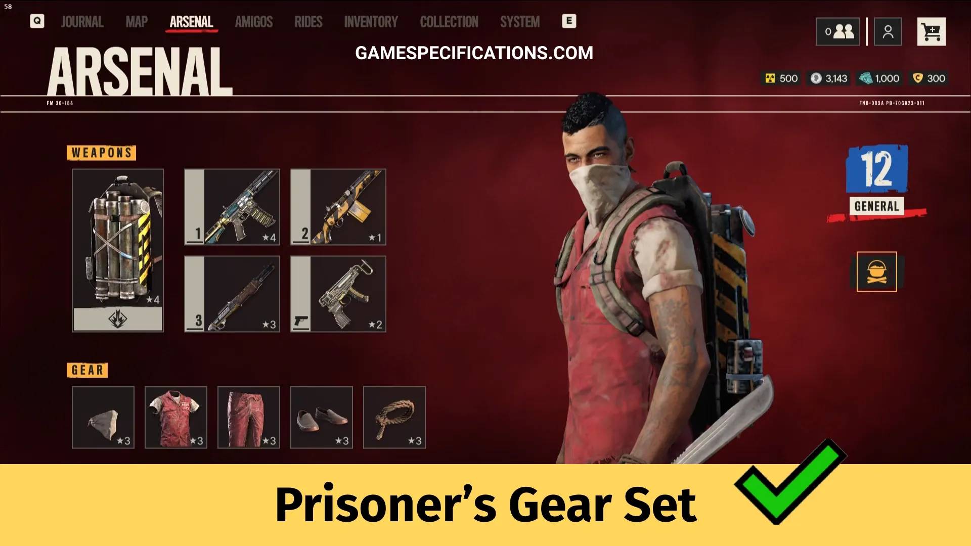 How to Get Prisoner’s Gear Set (Speed + Melee) In Far Cry 6?