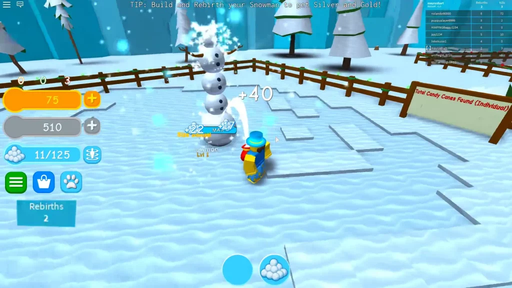 Roblox Snowman Simulator