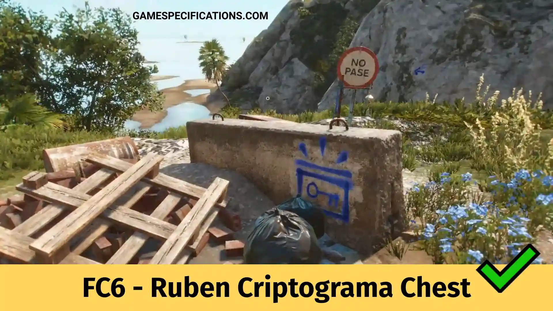 Far Cry 6 Ruben Criptograma Chest & Chart Locations