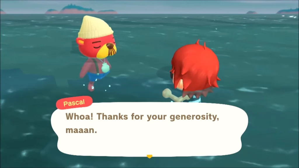 Get Pearls in Animal Crossing By Trading Them With Pascal