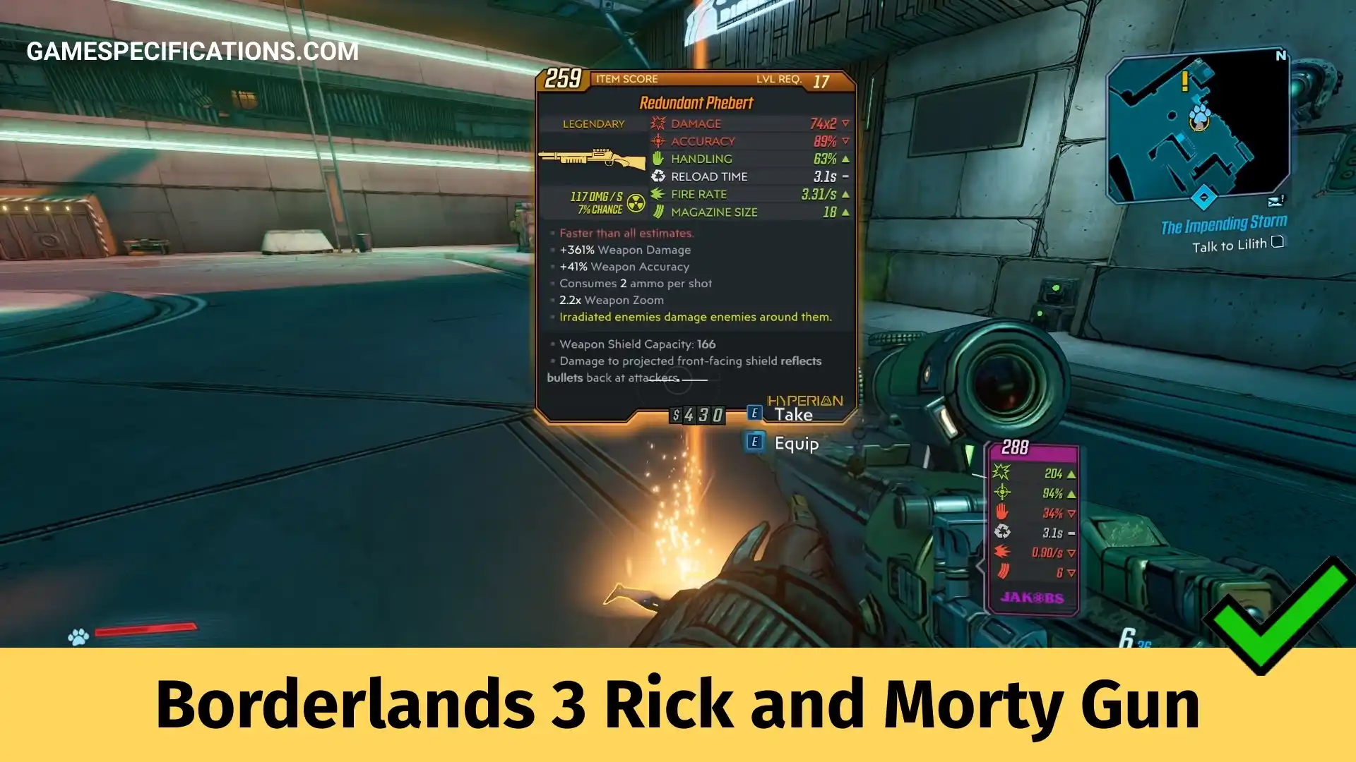 Borderlands 3 Rick and Morty Gun Guide
