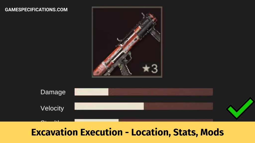 Far Cry 6 Excavation Execution Weapon Location, Stats, And Mods