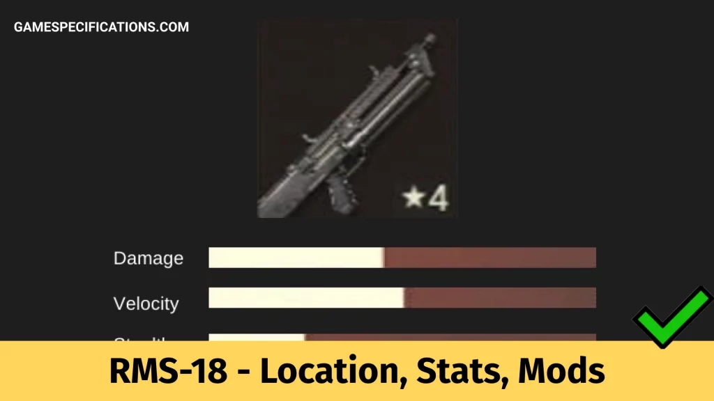 Far Cry 6 RMS-18 Weapon Location, Stats, And Mods