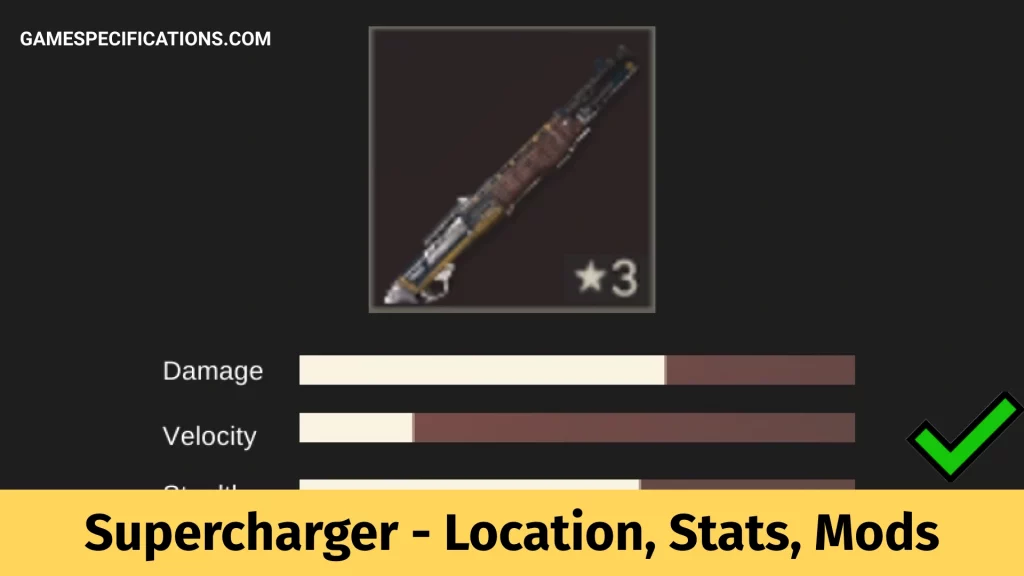 Far Cry 6 Supercharger Weapon Location, Stats, And Mods