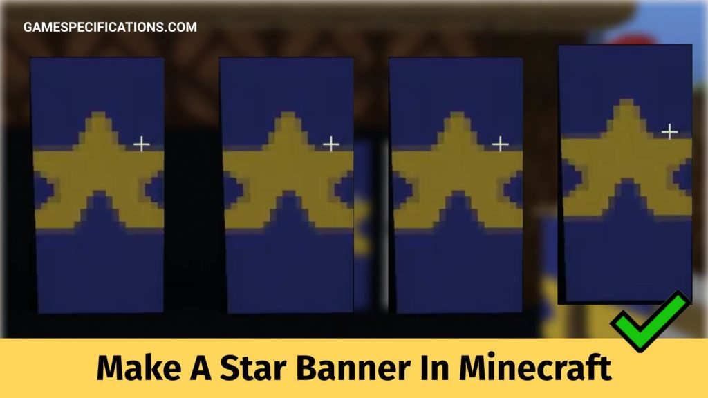 Make A Star Banner In Minecraft