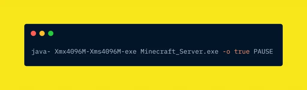 Adding Ram to Minecraft Server
