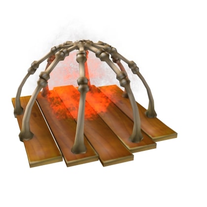 Roblox Fiery Bone Trap