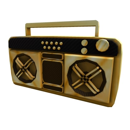 Roblox Golden Super Fly Boombox